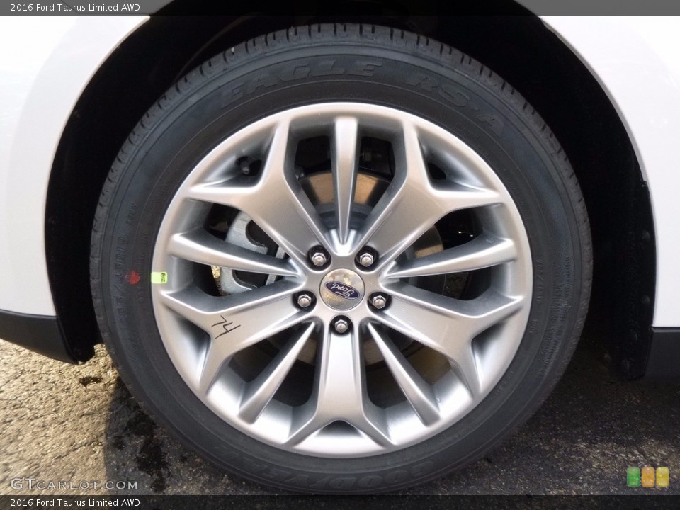 2016 Ford Taurus Limited AWD Wheel and Tire Photo #116159921