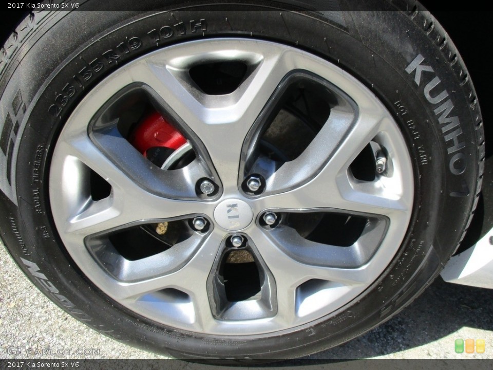 2017 Kia Sorento SX V6 Wheel and Tire Photo #116167808