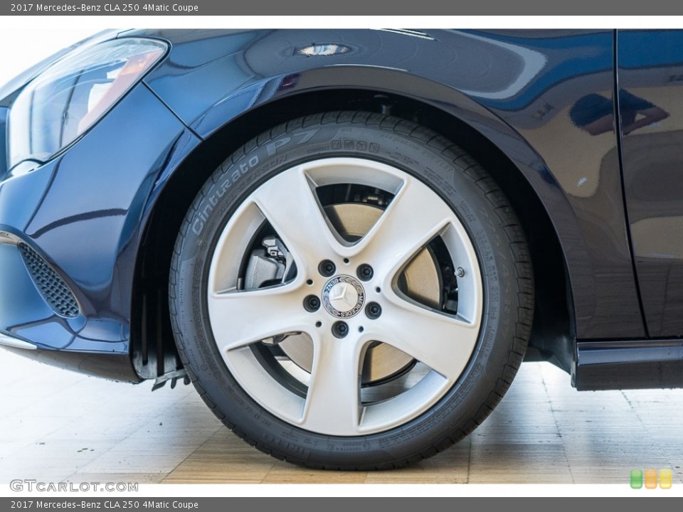 2017 Mercedes-Benz CLA 250 4Matic Coupe Wheel and Tire Photo #116176445
