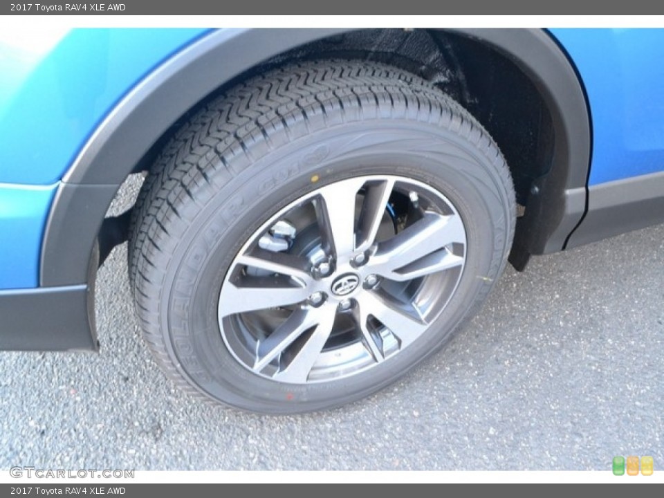 2017 Toyota RAV4 XLE AWD Wheel and Tire Photo #116179307