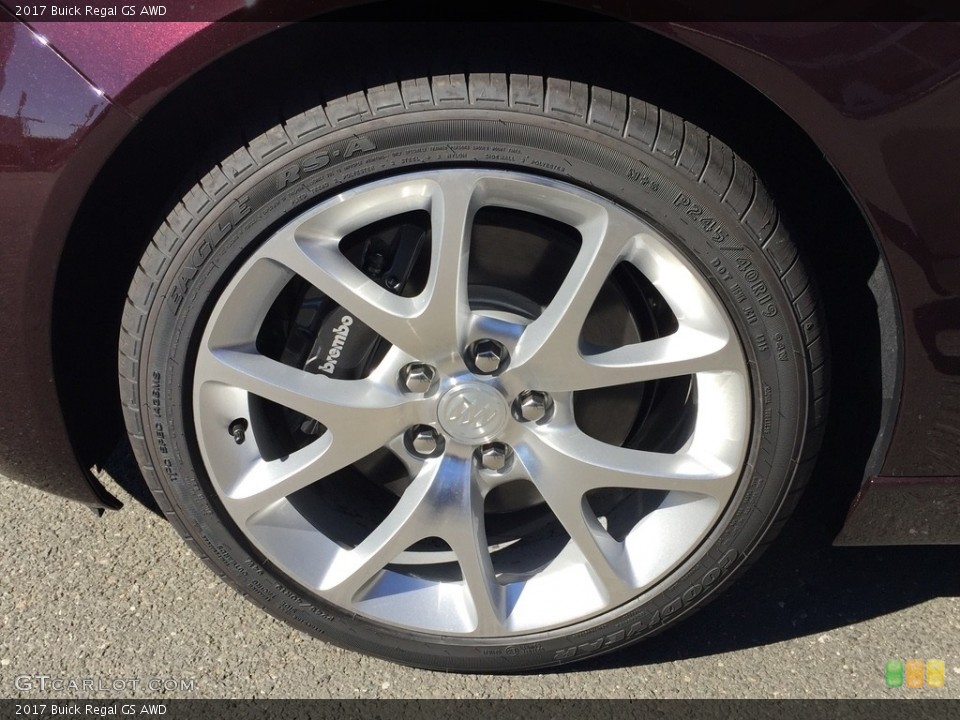2017 Buick Regal GS AWD Wheel and Tire Photo #116187104