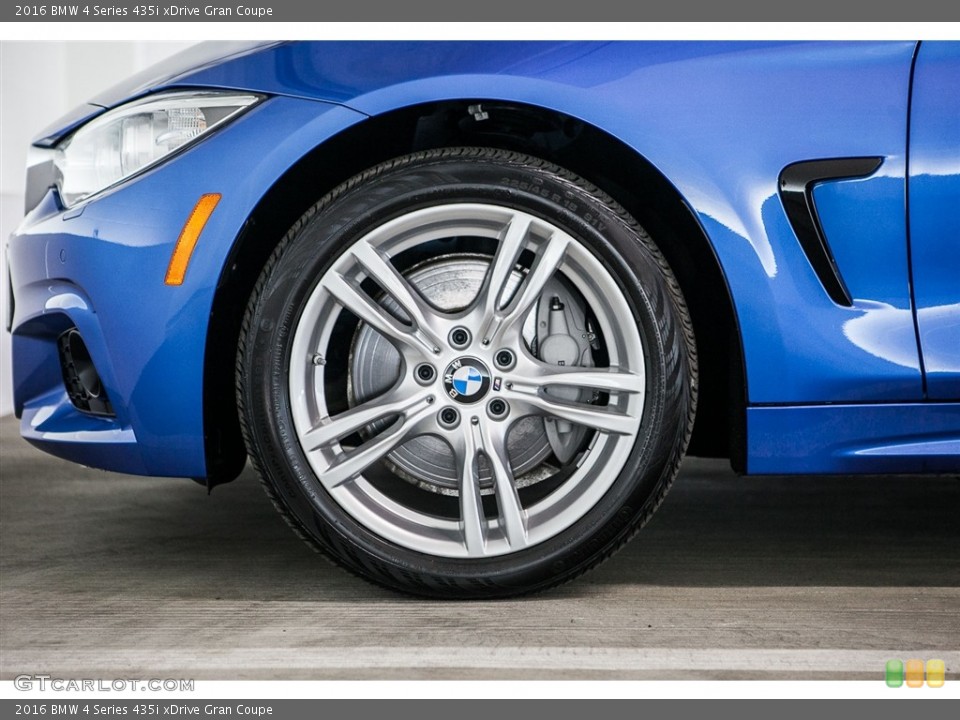 2016 BMW 4 Series 435i xDrive Gran Coupe Wheel and Tire Photo #116189552
