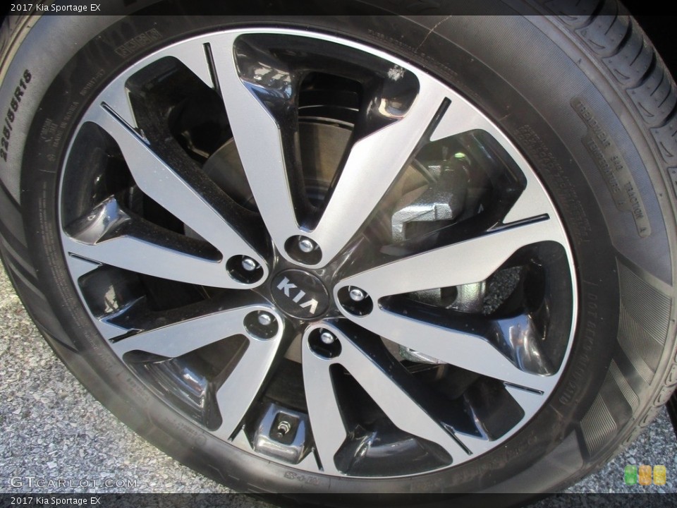 2017 Kia Sportage EX Wheel and Tire Photo #116192273