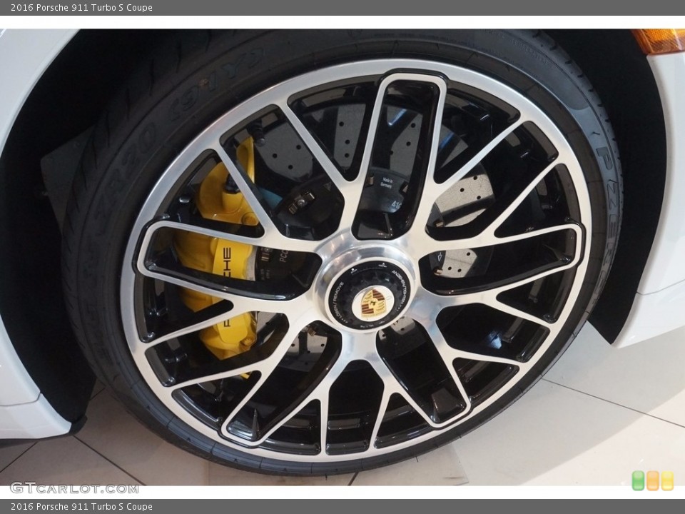 2016 Porsche 911 Turbo S Coupe Wheel and Tire Photo #116217705