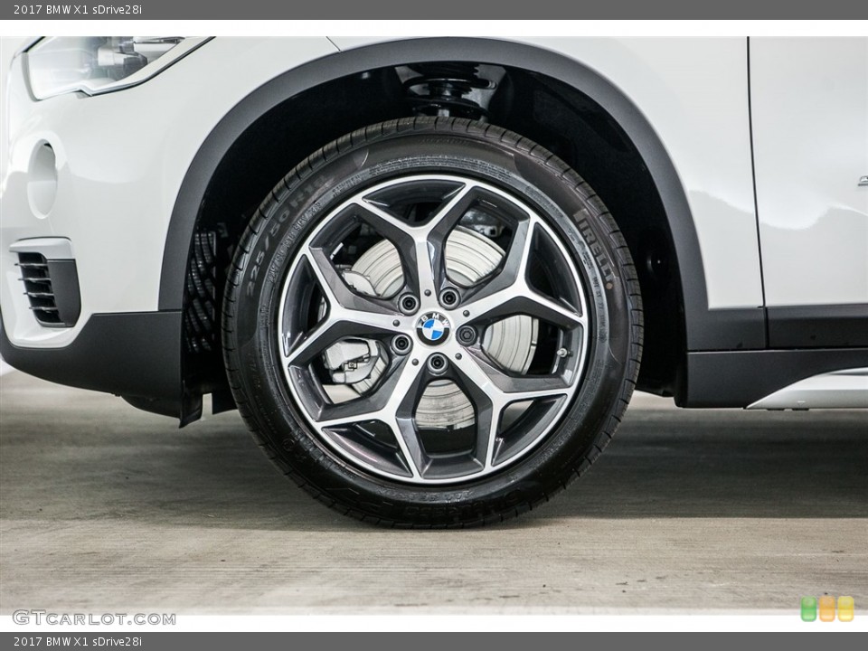 2017 BMW X1 sDrive28i Wheel and Tire Photo #116221167