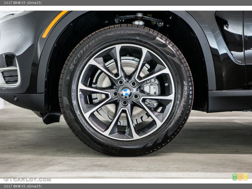 2017 BMW X5 xDrive35i Wheel and Tire Photo #116221488