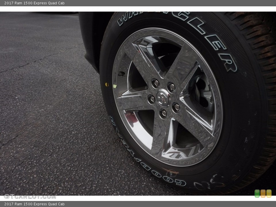 2017 Ram 1500 Express Quad Cab Wheel and Tire Photo #116237039