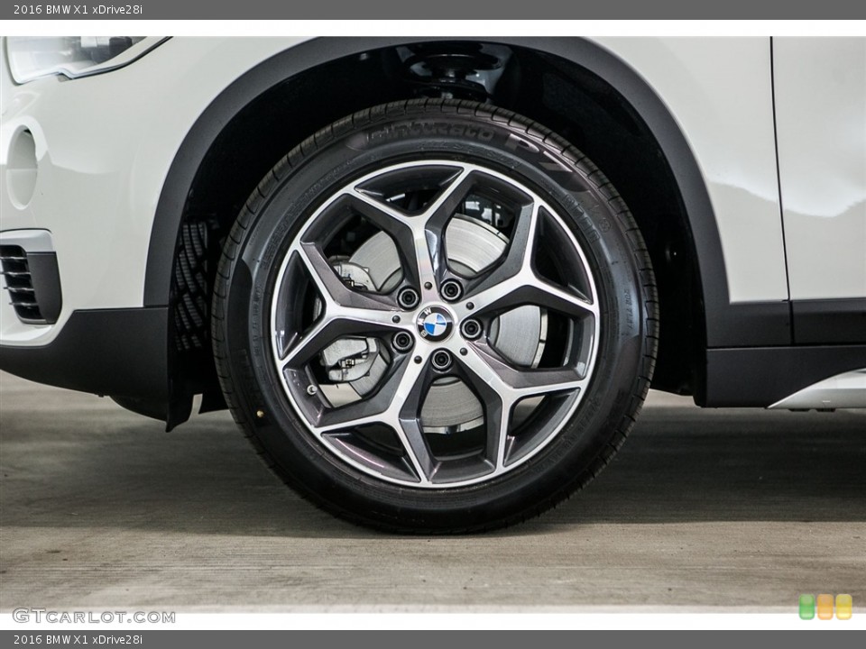 2016 BMW X1 xDrive28i Wheel and Tire Photo #116253681