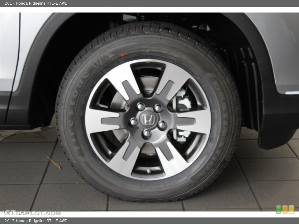 2017 Honda Ridgeline RTL-E AWD Wheel and Tire Photo #116261331