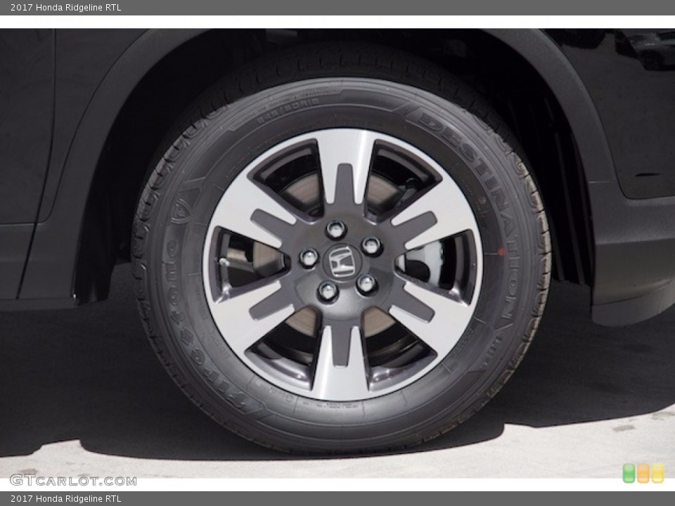 2017 Honda Ridgeline RTL Wheel and Tire Photo #116265399