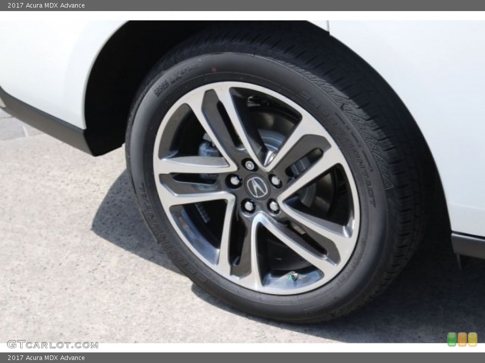 2017 Acura MDX Advance Wheel and Tire Photo #116271663