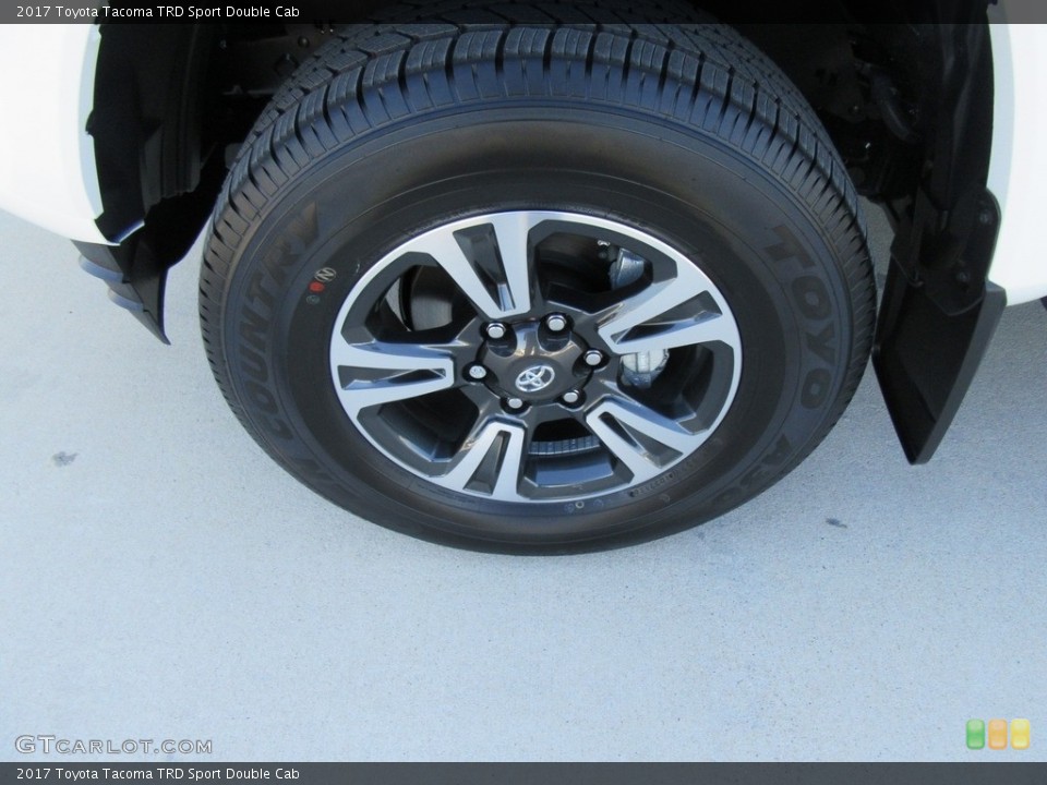 2017 Toyota Tacoma TRD Sport Double Cab Wheel and Tire Photo #116275241