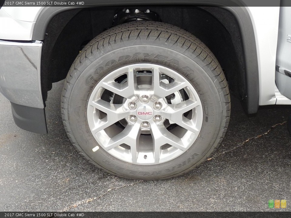 2017 GMC Sierra 1500 SLT Double Cab 4WD Wheel and Tire Photo #116288913