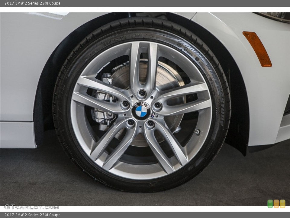 2017 BMW 2 Series 230i Coupe Wheel and Tire Photo #116294607