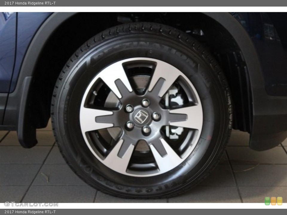 2017 Honda Ridgeline RTL-T Wheel and Tire Photo #116297781