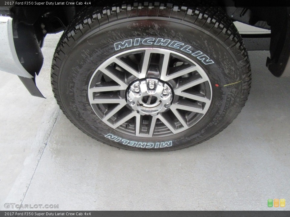 2017 Ford F350 Super Duty Lariat Crew Cab 4x4 Wheel and Tire Photo #116307123