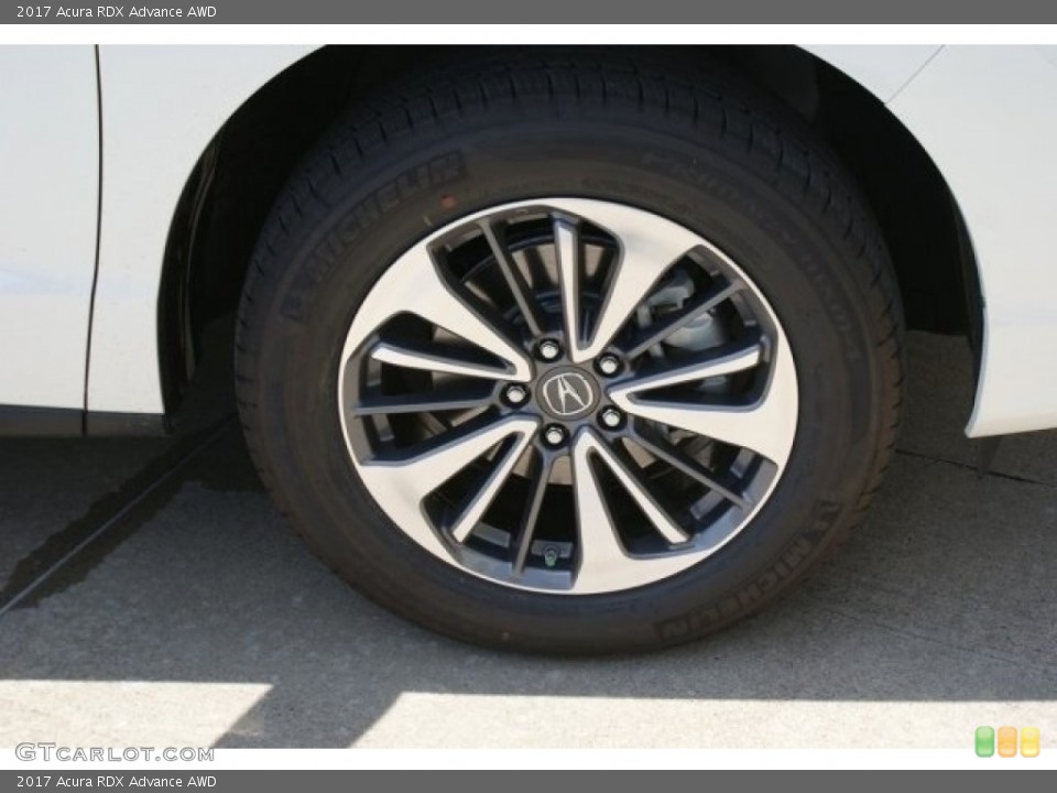 2017 Acura RDX Advance AWD Wheel and Tire Photo #116321303