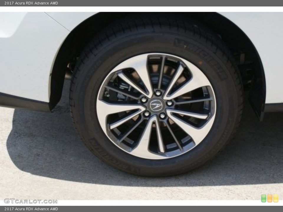 2017 Acura RDX Advance AWD Wheel and Tire Photo #116321321