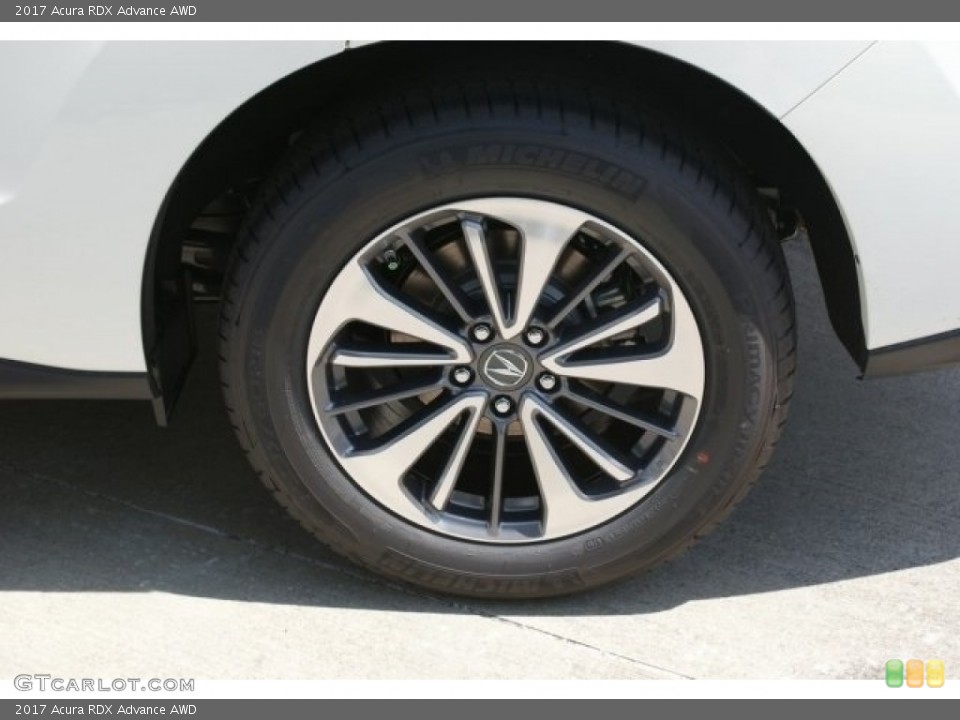 2017 Acura RDX Advance AWD Wheel and Tire Photo #116321336
