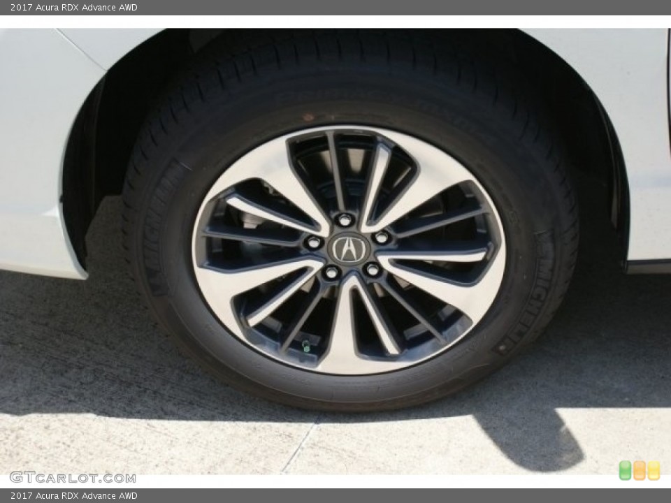 2017 Acura RDX Advance AWD Wheel and Tire Photo #116321351