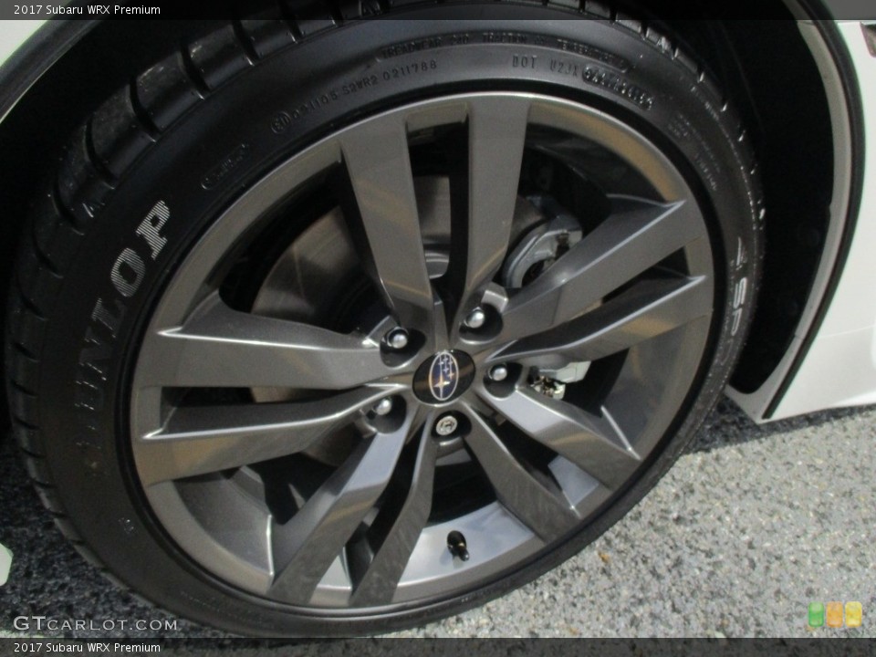 2017 Subaru WRX Premium Wheel and Tire Photo #116327645