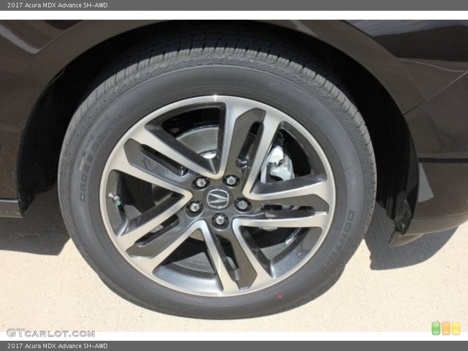 2017 Acura MDX Advance SH-AWD Wheel and Tire Photo #116329511