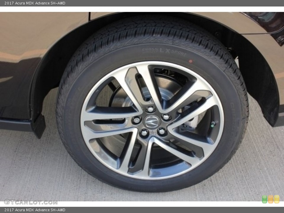 2017 Acura MDX Advance SH-AWD Wheel and Tire Photo #116329538