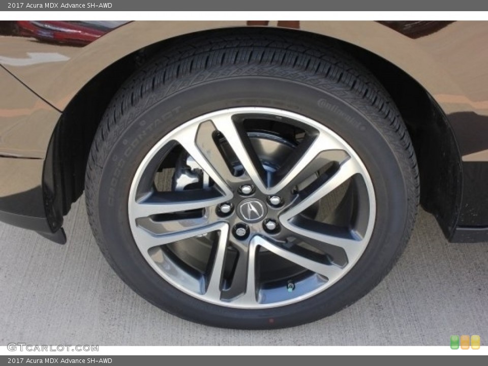 2017 Acura MDX Advance SH-AWD Wheel and Tire Photo #116329547