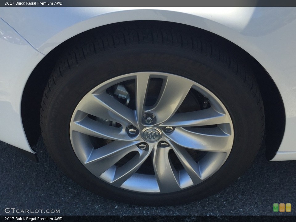 2017 Buick Regal Premium AWD Wheel and Tire Photo #116334938