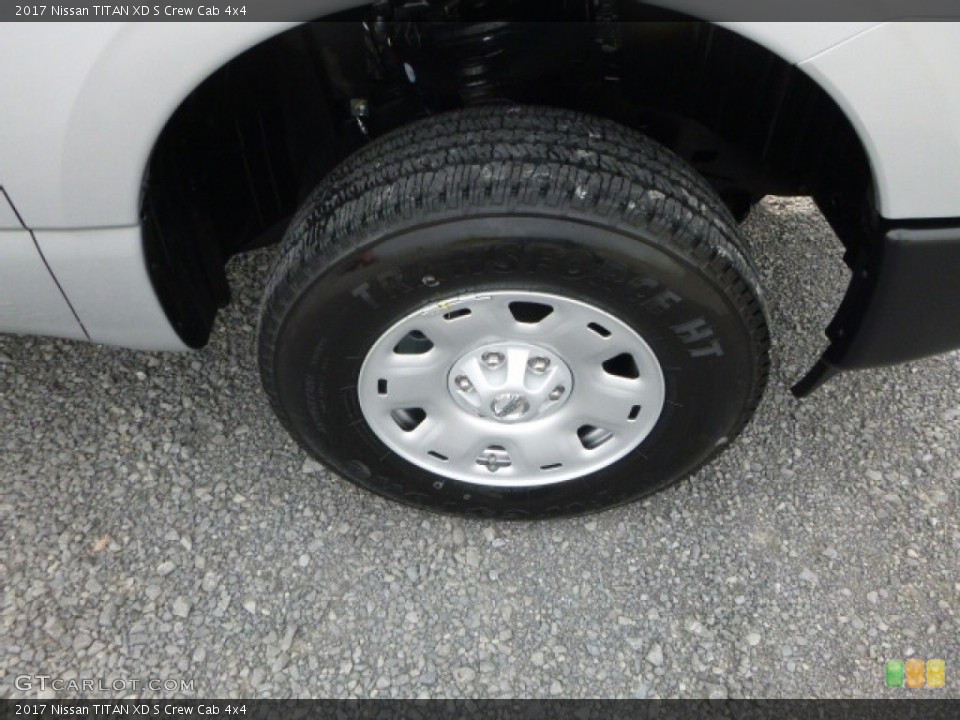 2017 Nissan TITAN XD S Crew Cab 4x4 Wheel and Tire Photo #116336216
