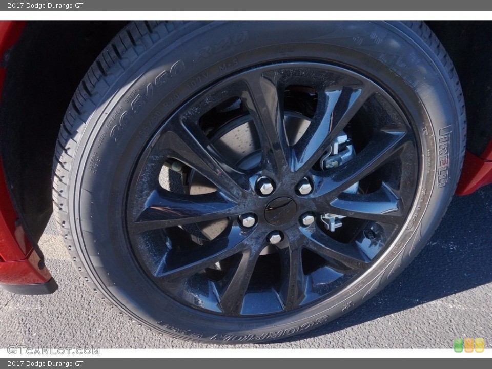 2017 Dodge Durango GT Wheel and Tire Photo #116339432