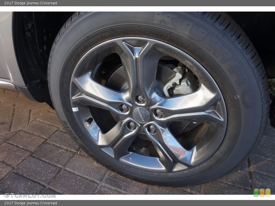 2017 Dodge Journey Crossroad Wheel and Tire Photo #116340233