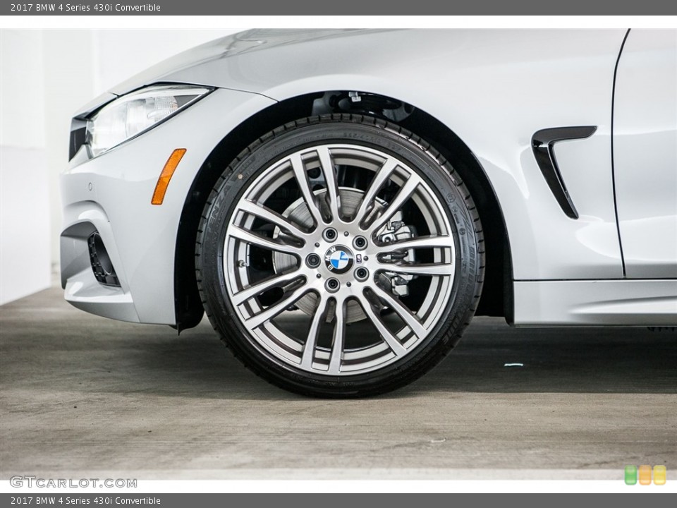 2017 BMW 4 Series 430i Convertible Wheel and Tire Photo #116345848