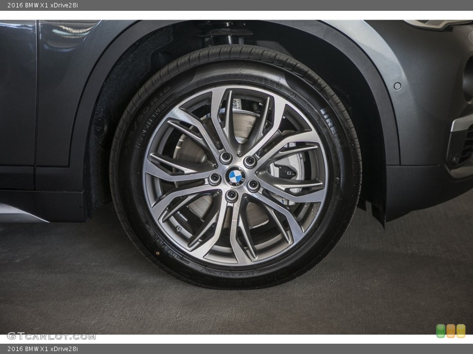2016 BMW X1 xDrive28i Wheel and Tire Photo #116347685