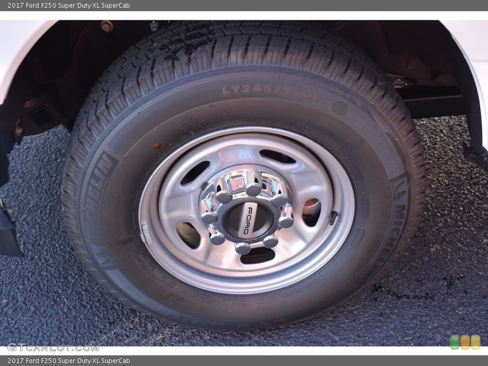 2017 Ford F250 Super Duty XL SuperCab Wheel and Tire Photo #116354162