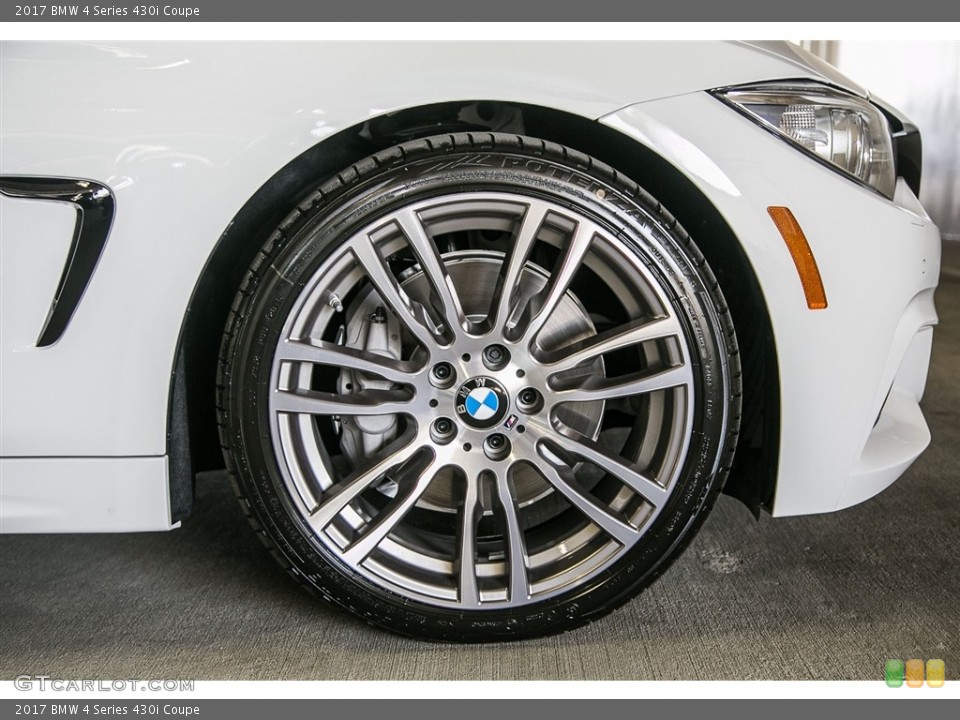 2017 BMW 4 Series 430i Coupe Wheel and Tire Photo #116372033