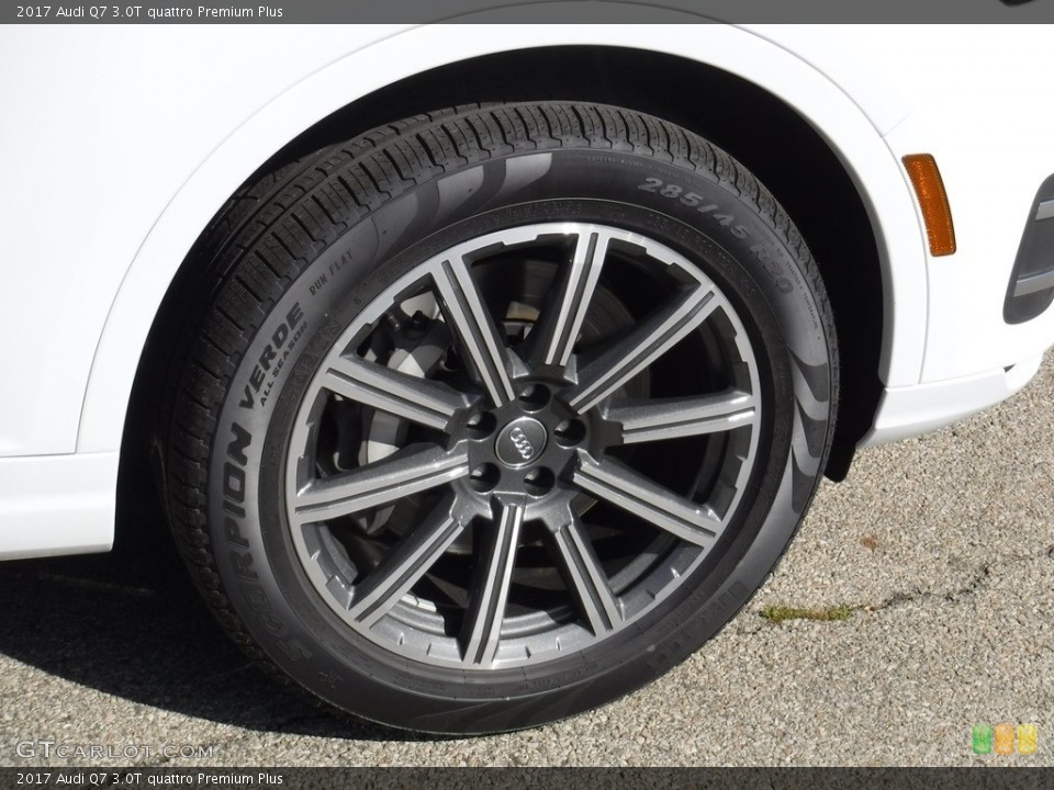 2017 Audi Q7 3.0T quattro Premium Plus Wheel and Tire Photo #116372504