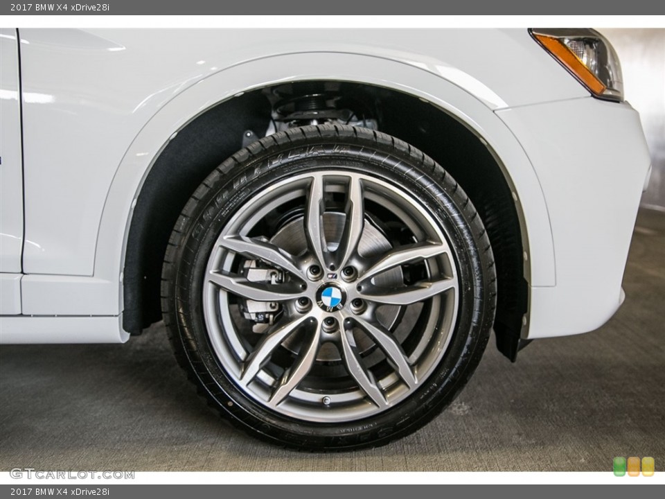2017 BMW X4 xDrive28i Wheel and Tire Photo #116373938