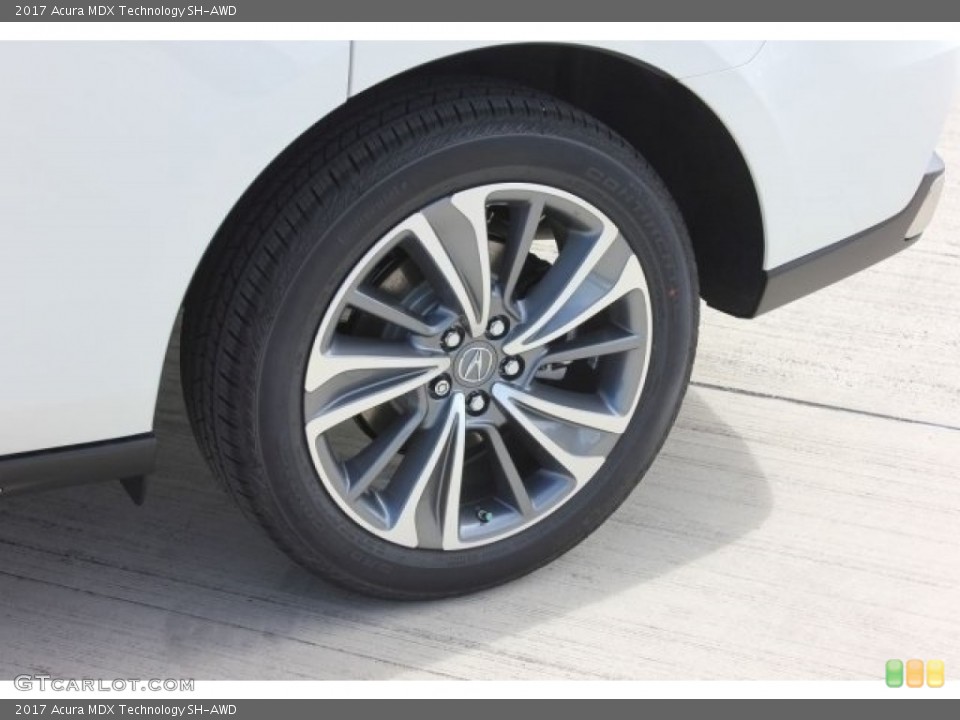 2017 Acura MDX Technology SH-AWD Wheel and Tire Photo #116395565