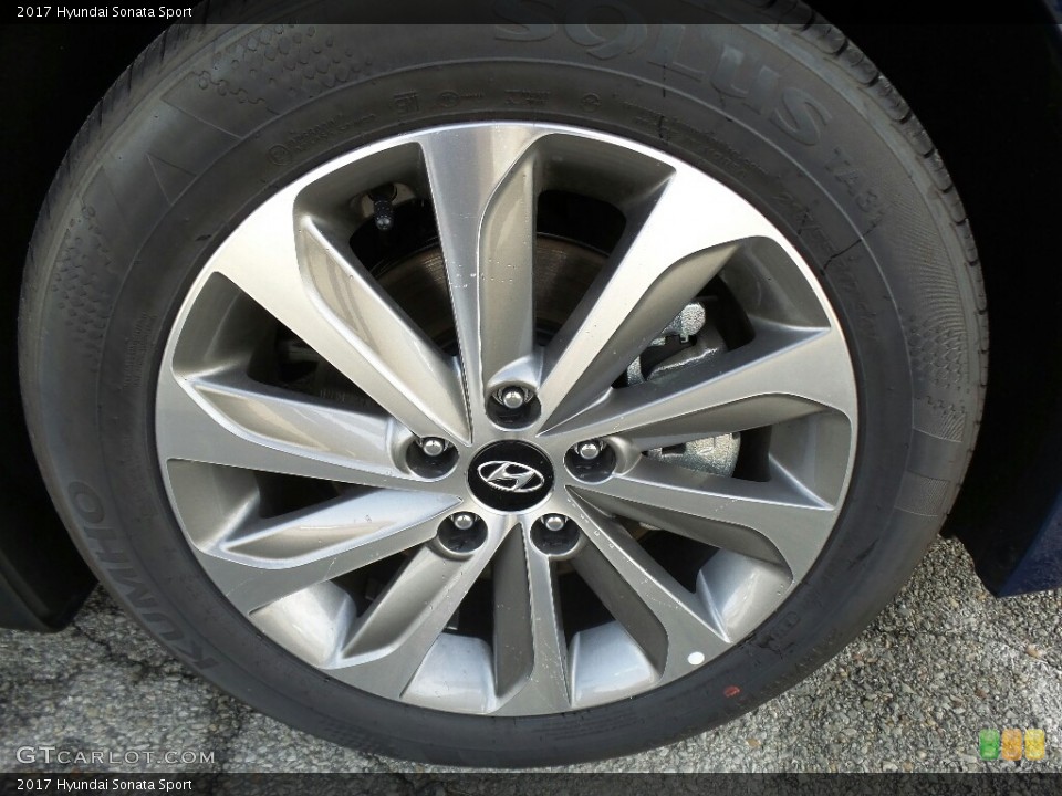 2017 Hyundai Sonata Sport Wheel and Tire Photo #116397209