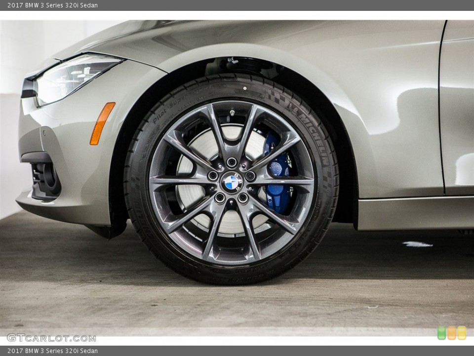 2017 BMW 3 Series 320i Sedan Wheel and Tire Photo #116403605