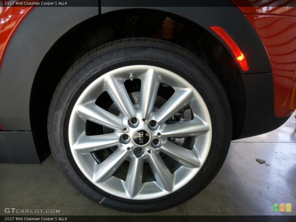 2017 Mini Clubman Cooper S ALL4 Wheel and Tire Photo #116432516