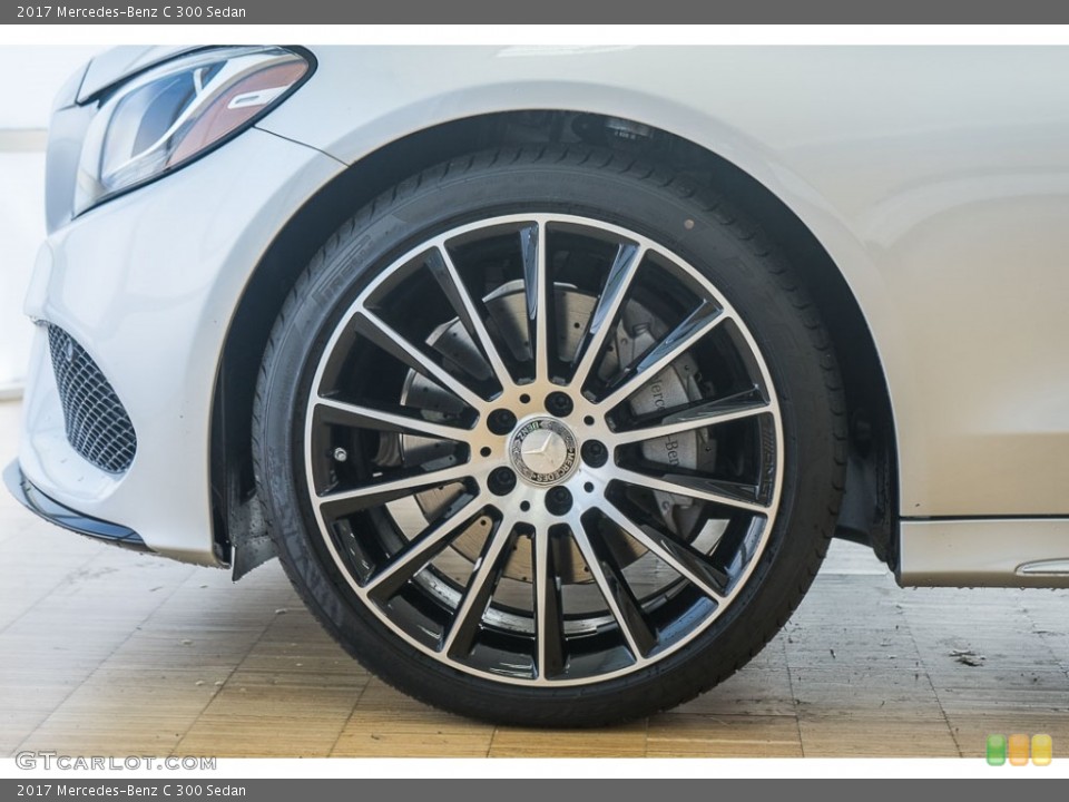 2017 Mercedes-Benz C 300 Sedan Wheel and Tire Photo #116436481