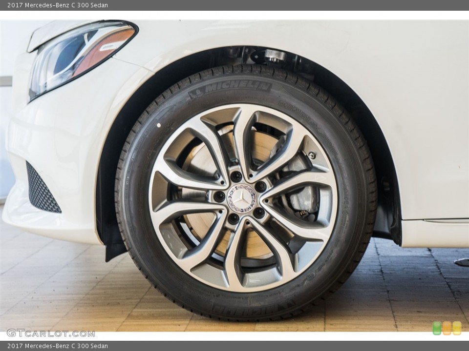 2017 Mercedes-Benz C 300 Sedan Wheel and Tire Photo #116437180