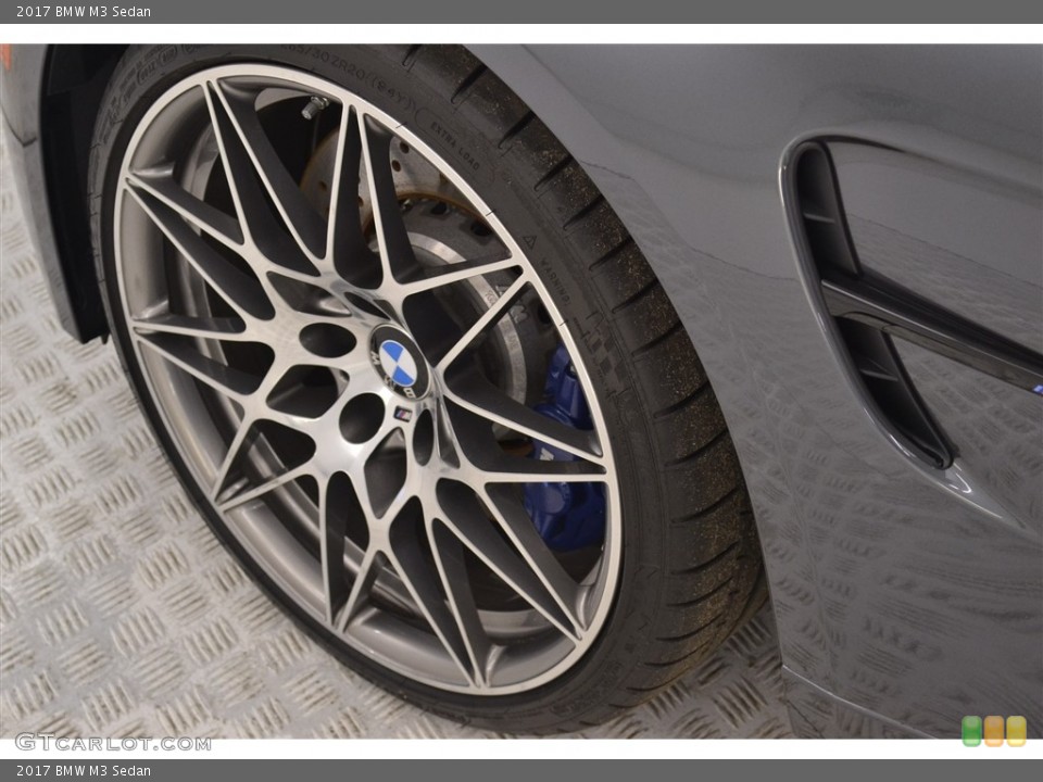 2017 BMW M3 Sedan Wheel and Tire Photo #116444680