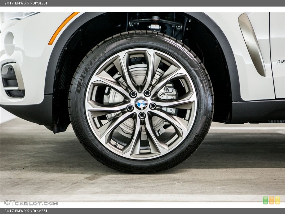 2017 BMW X6 xDrive35i Wheel and Tire Photo #116453848