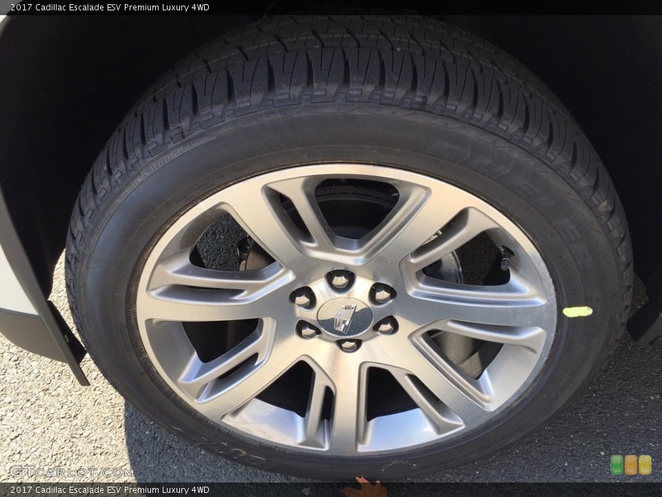 2017 Cadillac Escalade ESV Premium Luxury 4WD Wheel and Tire Photo #116453890