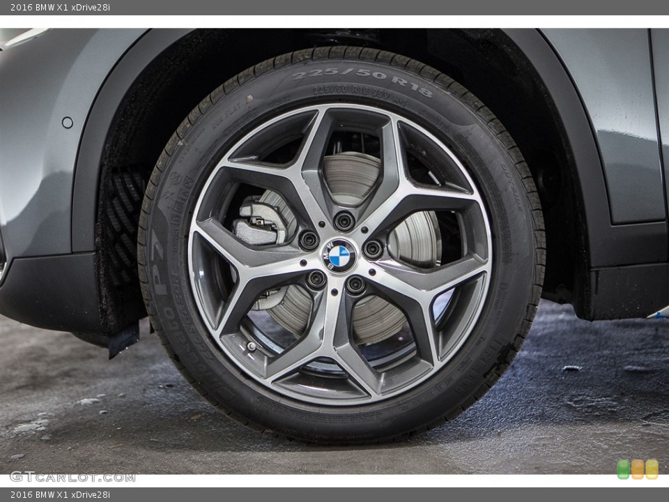2016 BMW X1 xDrive28i Wheel and Tire Photo #116454157