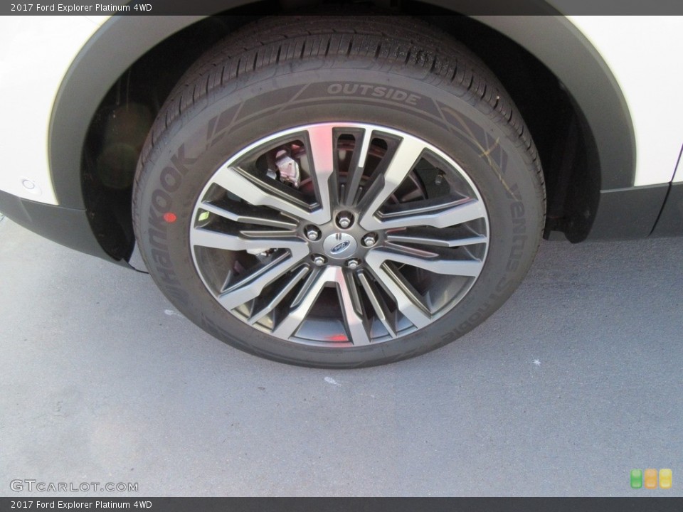 2017 Ford Explorer Platinum 4WD Wheel and Tire Photo #116459143