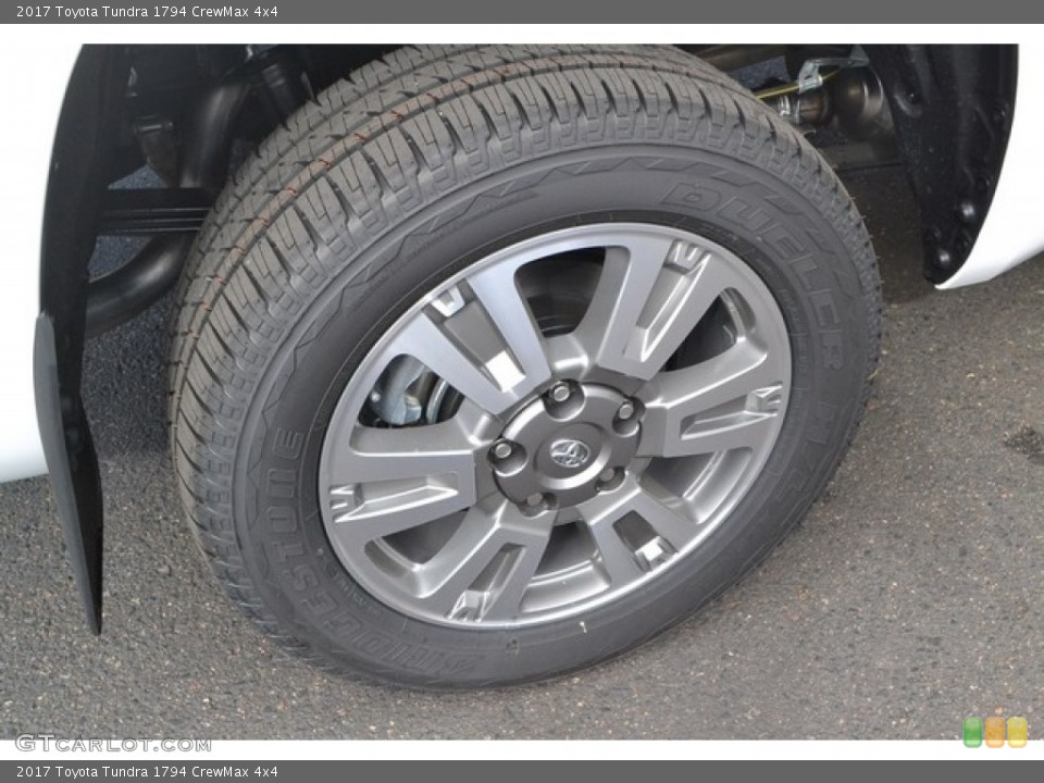 2017 Toyota Tundra 1794 CrewMax 4x4 Wheel and Tire Photo #116464639
